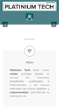 Mobile Screenshot of platiniumtech.com